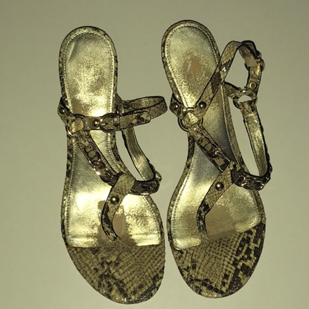 Coach Snake Wedges 10